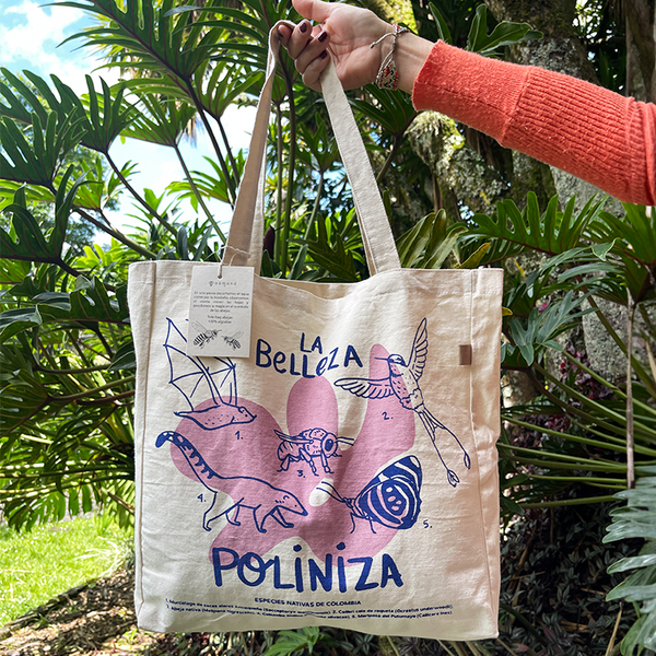 Tote bag La Belleza Poliniza